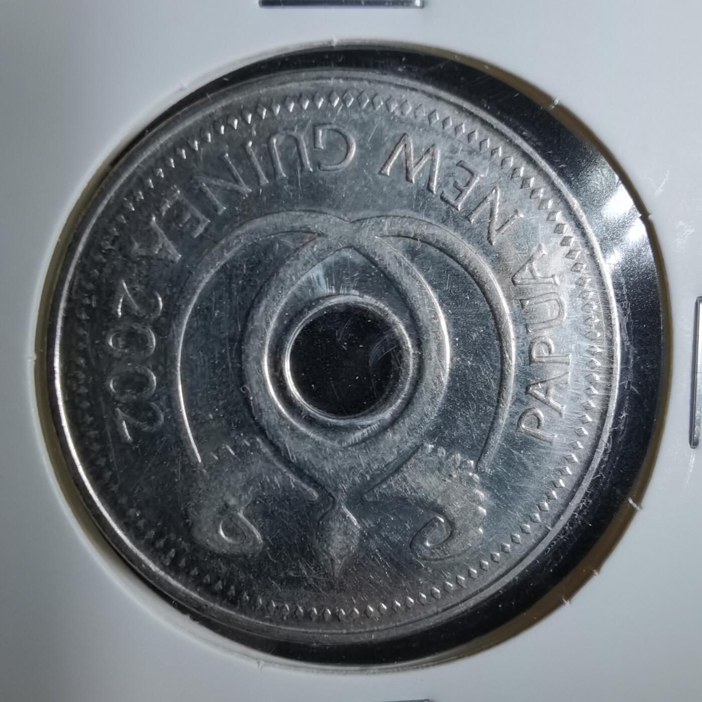 沼泽如烟--第889场 巴布亚新几内亚2002年1基纳