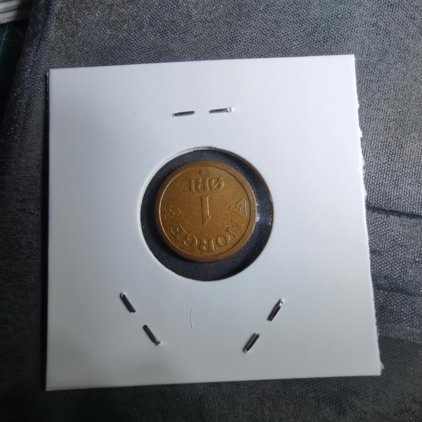 沼泽如烟--第888场 挪威1957年1欧尔