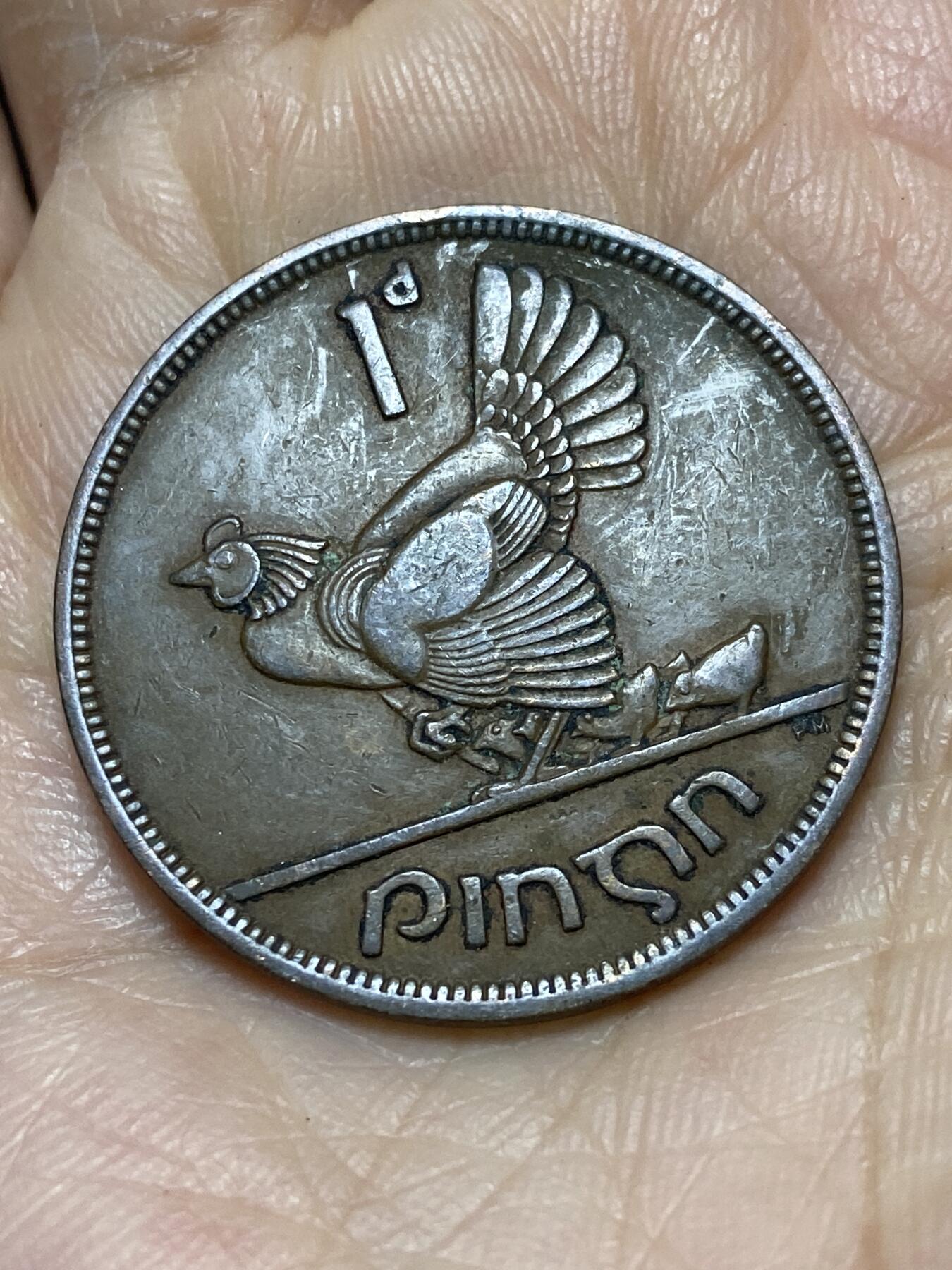 2025年第一百二十一场(总第一百四十七场）外国好品散币(免佣金) 爱尔兰🇮🇪1941年1便士(共和国时期第一套)