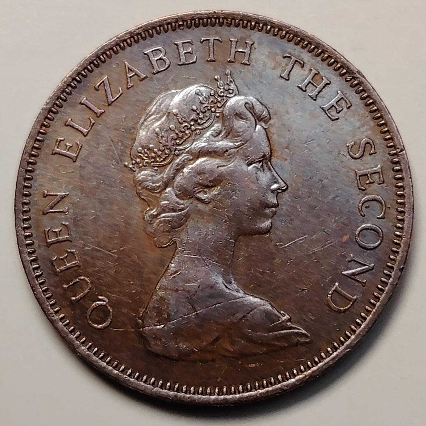 布加迪🐬～世界钱币(上海)🌾第 256 期 /  各国套币和散币 福克兰群岛 1983年 2分