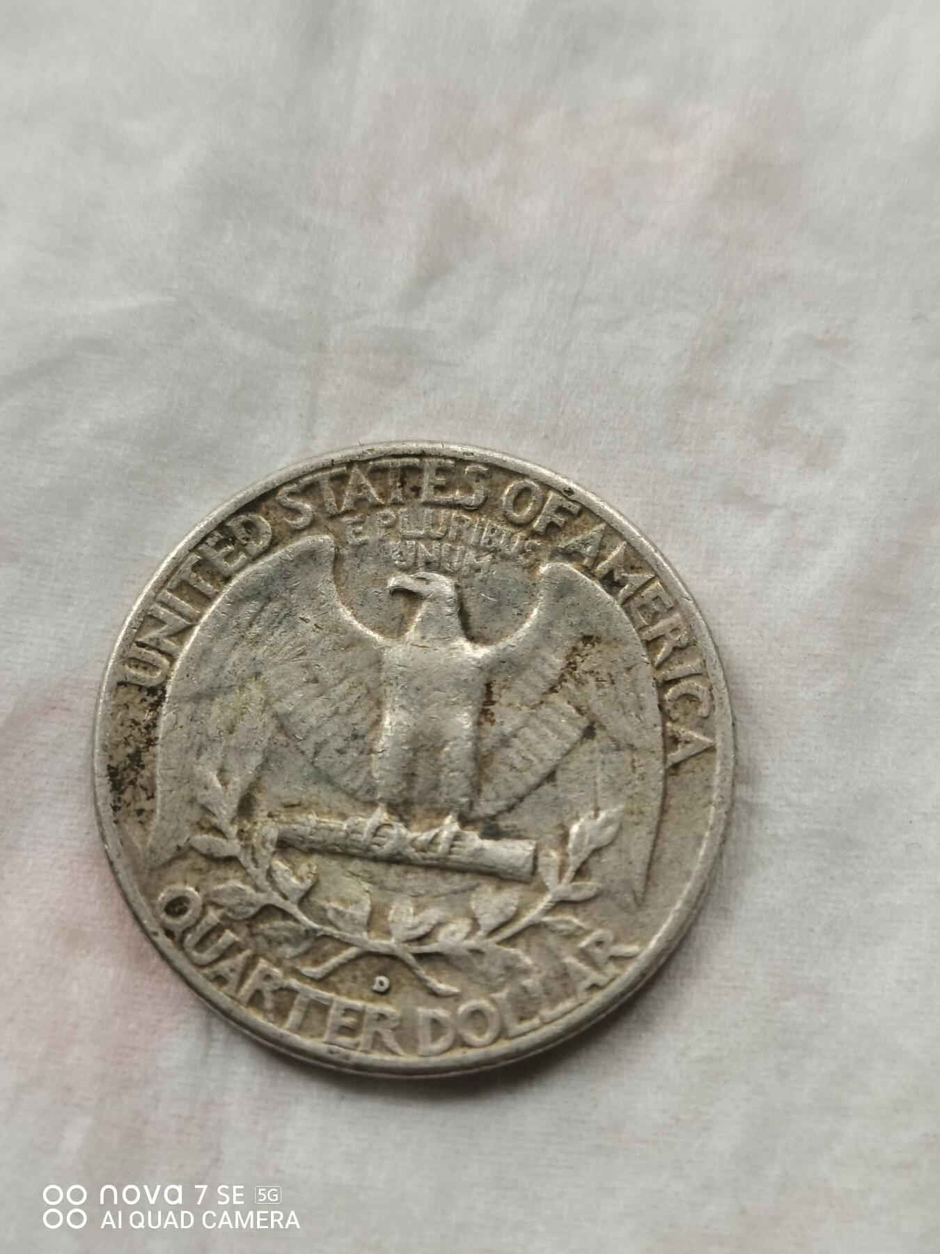 外国银币 62年美国银币