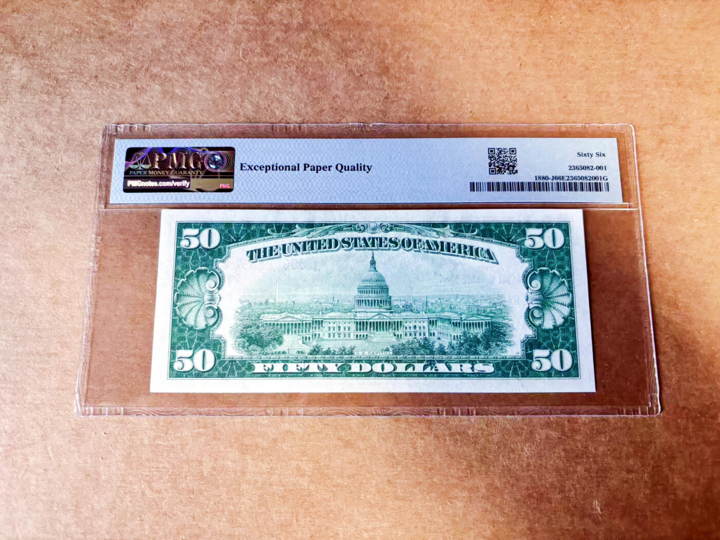 【Blue Auction】世界纸币精拍第745期——18级TOP拍卖/信誉/品质/专业/高效💫 【无47】美国1929年50美金 堪萨斯版较少见 PMG66EPQ 顶级高分