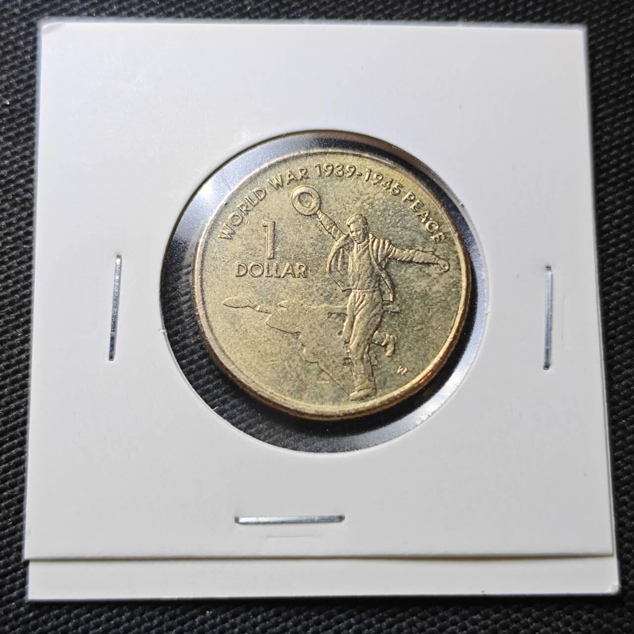 KK钱币收藏小铺  第362场  2月预留时间 周末发货  澳大利亚1镑纪念币