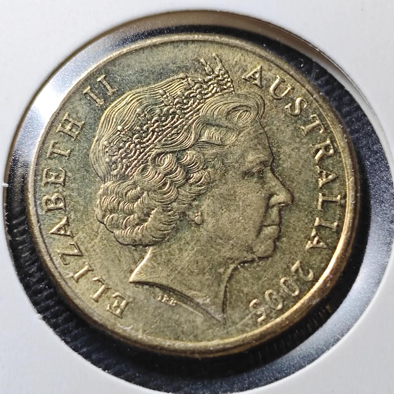 KK钱币收藏小铺  第362场  2月预留时间 周末发货  澳大利亚1镑纪念币