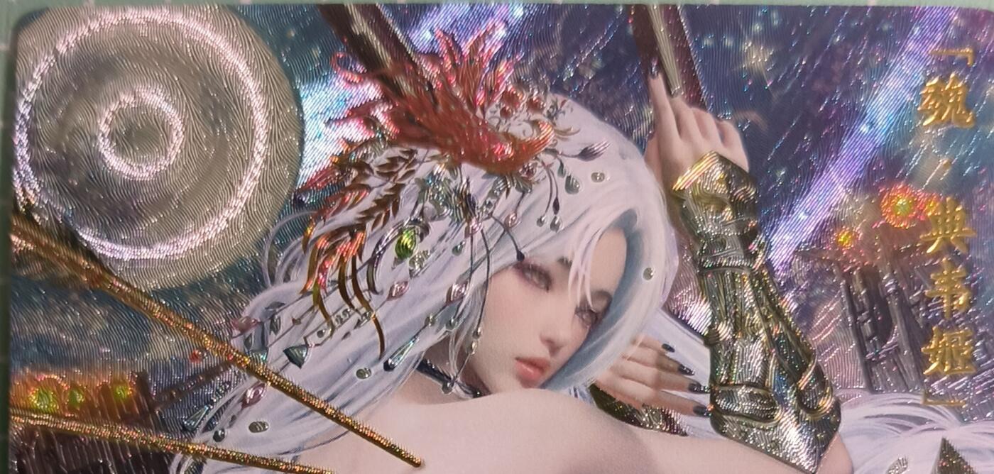 C先生卡牌 第15期 元集纪·刷子签·罐儿签·毒瘤签(持续收拍品中...) 【粗闪】卡玩帕克《魂姬三国》典韦姬