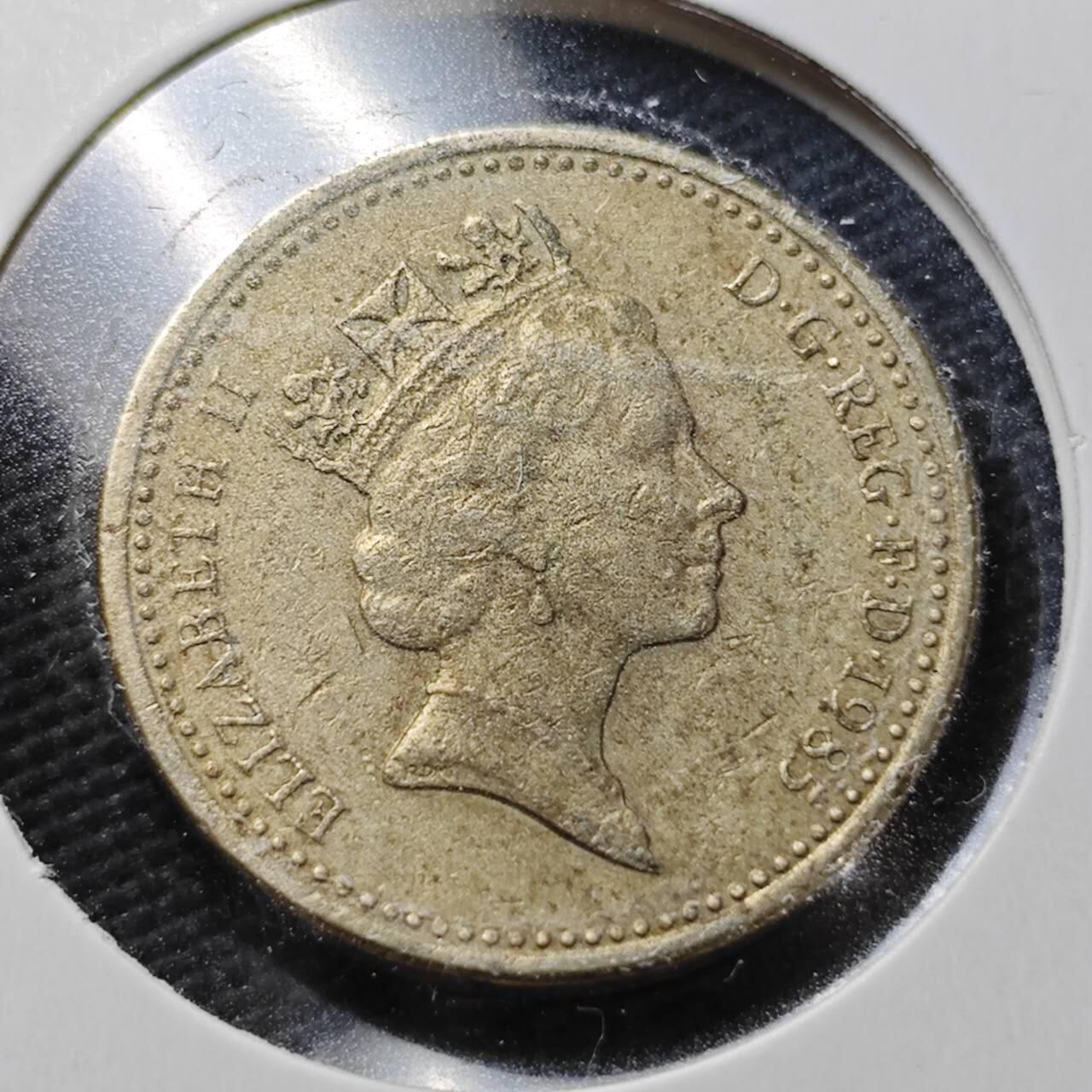 KK钱币收藏小铺  第362场  2月预留时间 周末发货  英国1镑