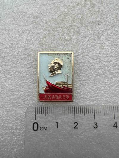 真品毛主席像章F - 真品像章纪念章F