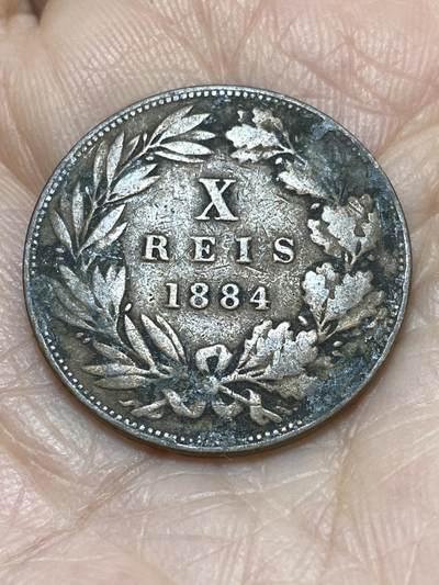 2025年第一百二十一场(总第一百四十七场）外国好品散币(免佣金) - 葡萄牙王国1884年5瑞斯
