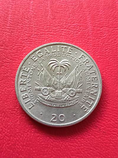 【云涧收藏】第七十六场 - 海地1972年20分