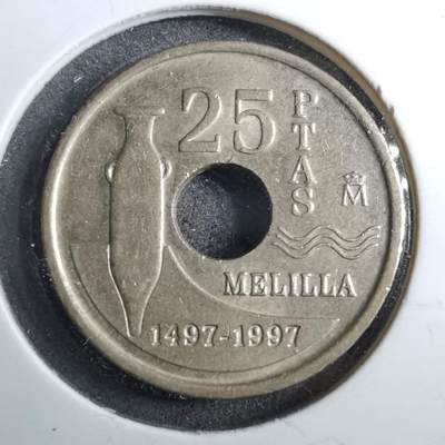 沼泽如烟--第888场 - 西班牙1997年25比塞塔