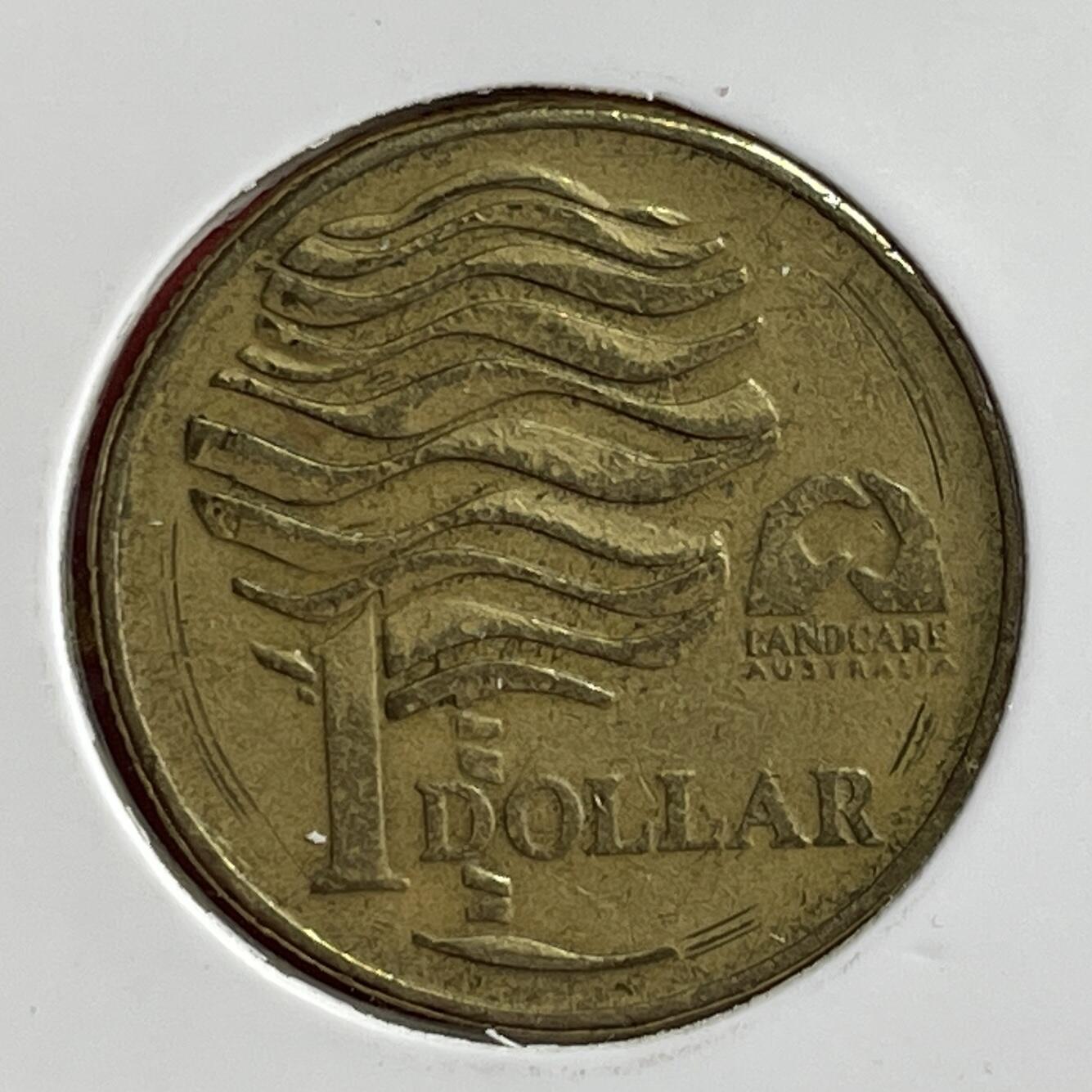 【澳大利亚硬币】限时专场 爱护土地环境1993年 澳大利亚1澳元一枚