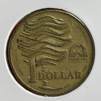 【澳大利亚硬币】限时专场 - 爱护土地环境1993年 澳大利亚1澳元一枚