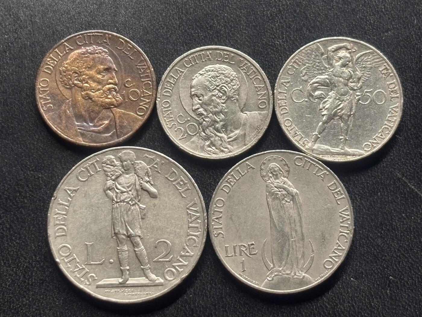 邮泉阁限时拍卖第三十四场 圣马力诺、梵蒂冈、意大利硬币专场（硬币在国外。请付邮费6元。）