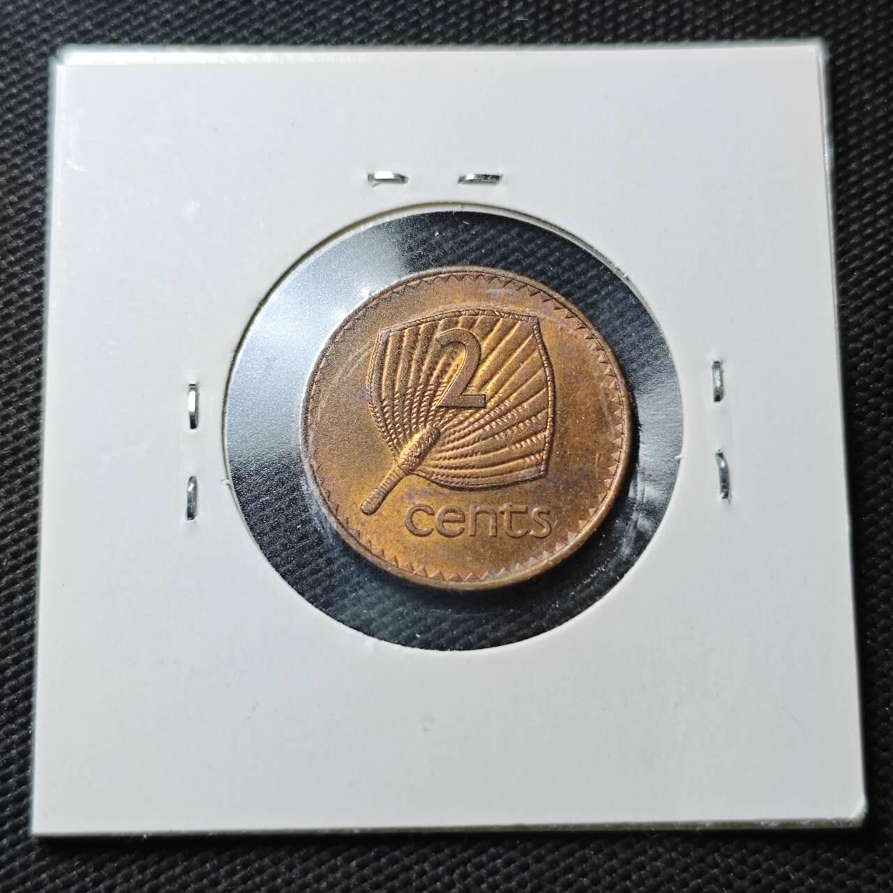 KK钱币收藏小铺  第363场  2月预留时间 周末发货  1987斐济2分