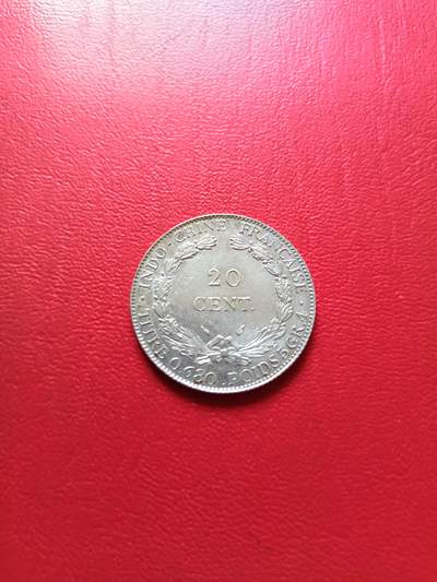 【云涧收藏】第七十六场 - 法属印支1937年20分银币