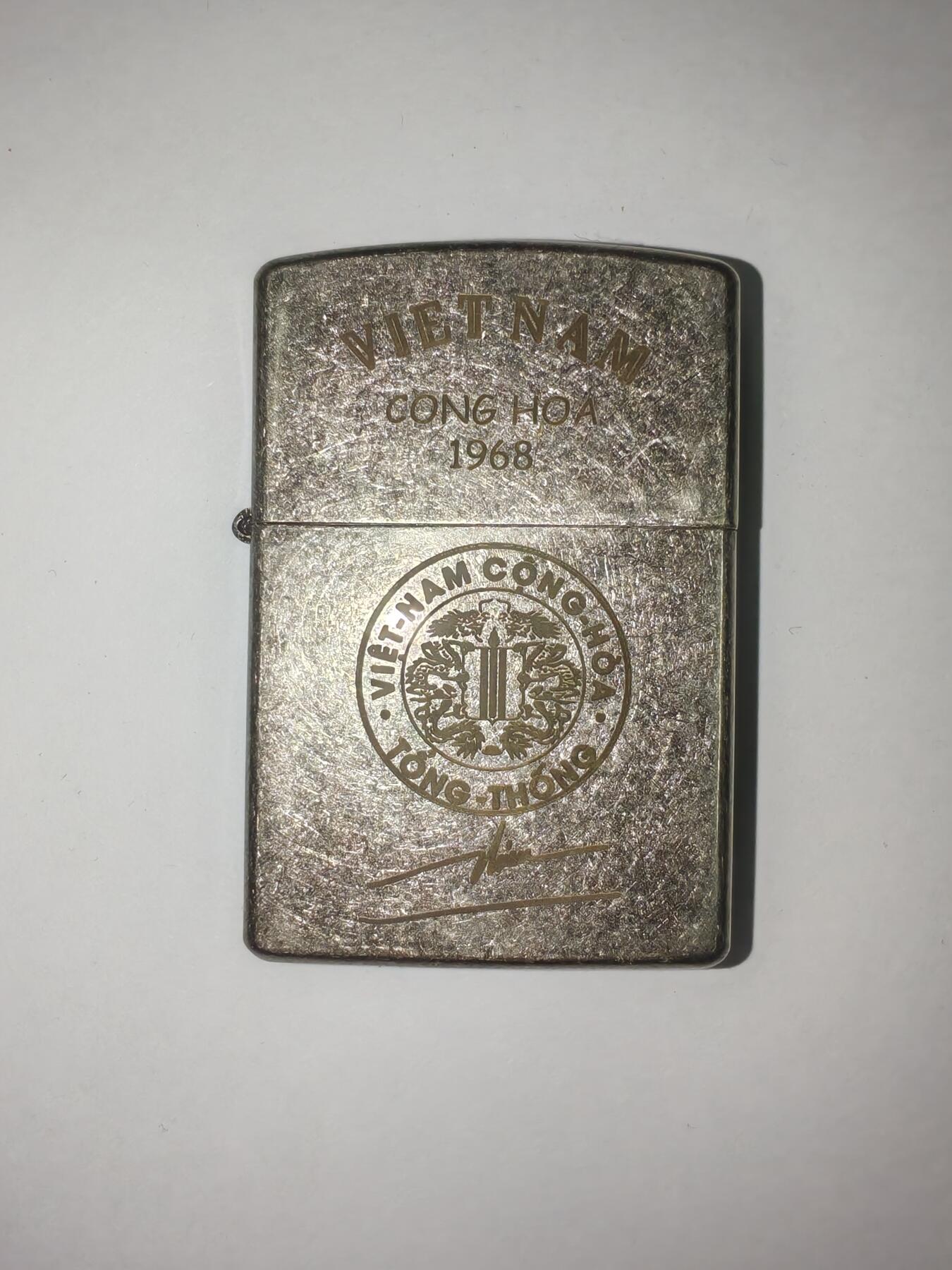 韵星假日精品2025秋季军品类拍卖会-- Rimey Holidays Boutique 2025 Autumn Militaria Sale 美国Zippo越战系列南越1968纪念打火机