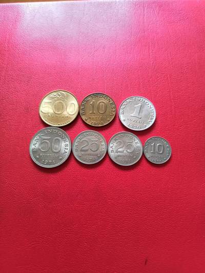 【云涧收藏】第七十六场 - 印度尼西亚7枚