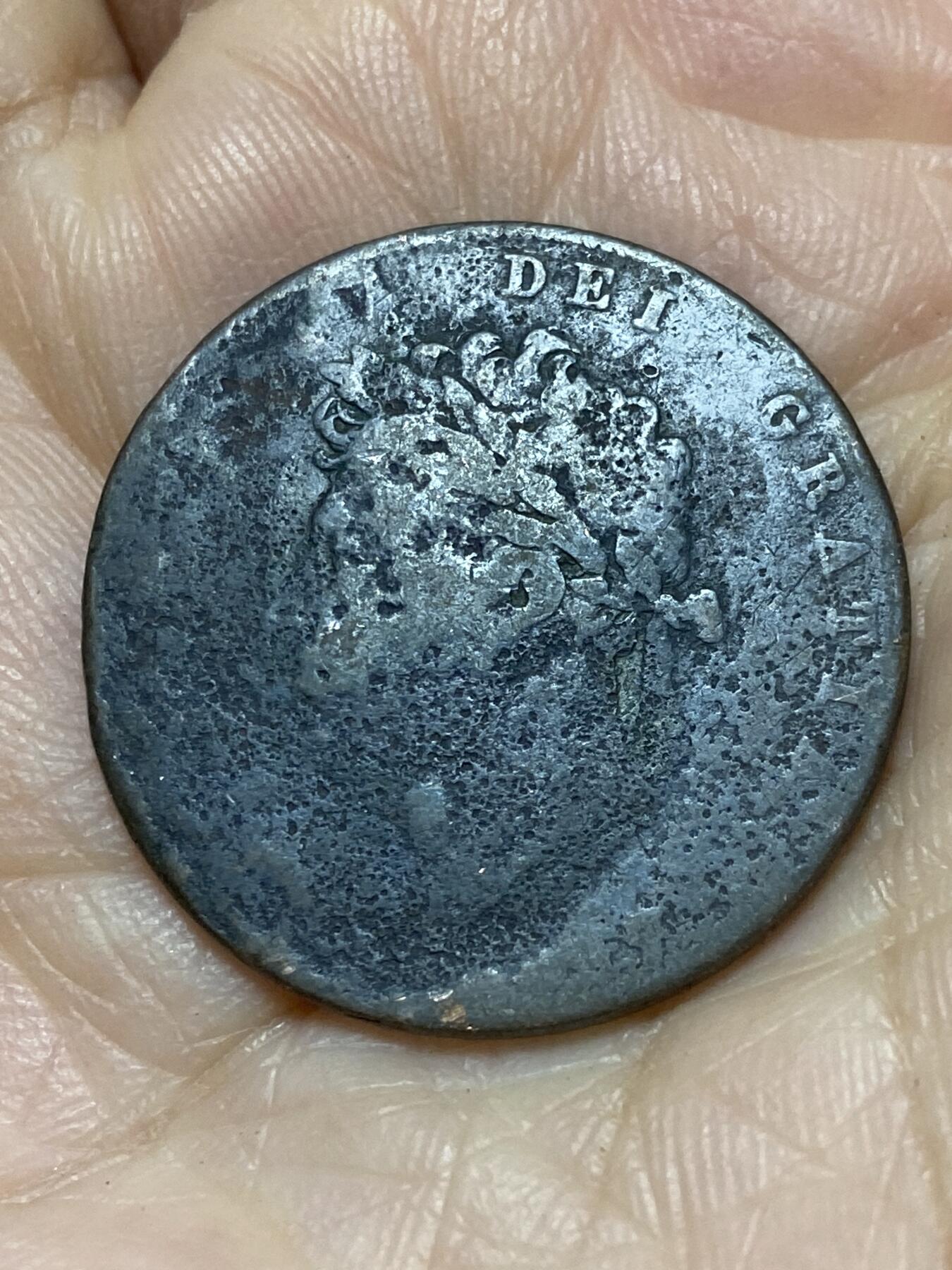 2025年第一百二十一场(总第一百四十七场）外国好品散币(免佣金) 英国🇬🇧1827年半便士(乔治四世时期)