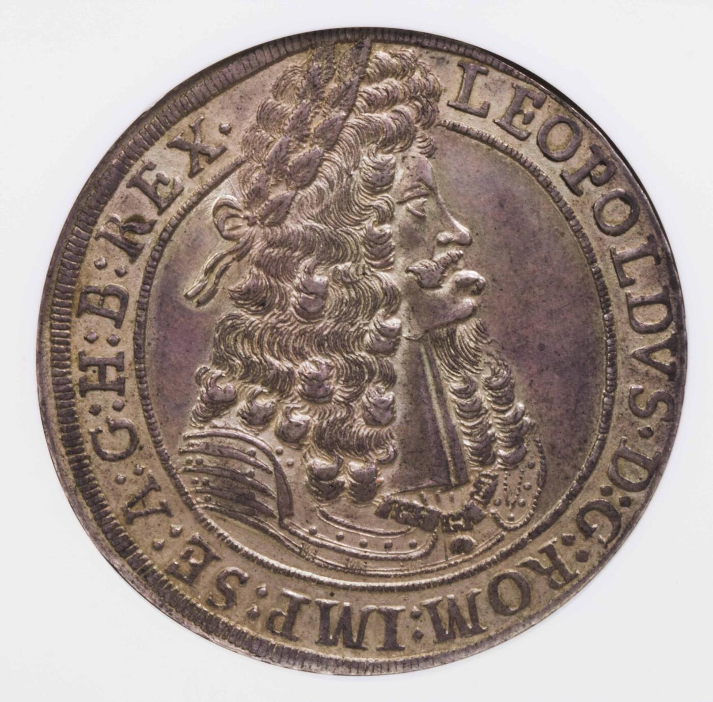 NGC-UNCD 1704神罗利奥波德猪嘴泰勒大银币