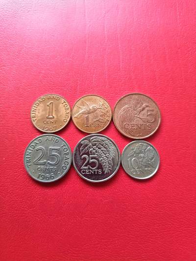 【云涧收藏】第七十六场 - 特立尼达和多巴哥6枚