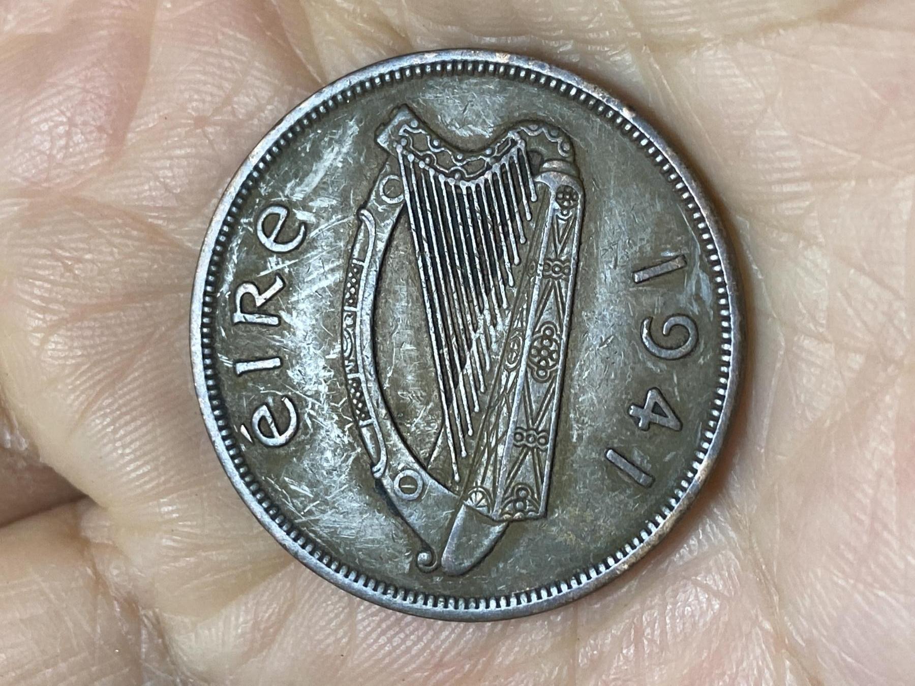 2025年第一百二十一场(总第一百四十七场）外国好品散币(免佣金) 爱尔兰🇮🇪1941年1便士(共和国时期第一套)