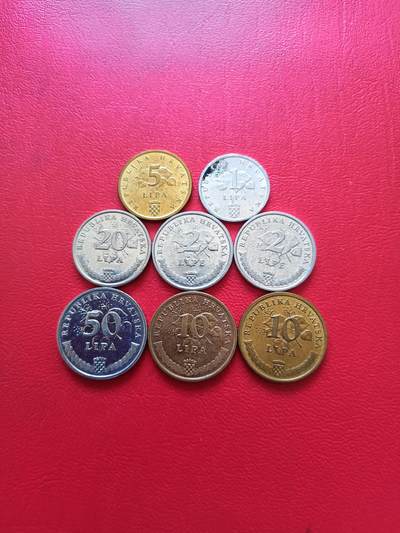 【云涧收藏】第七十六场 - 克罗地亚8枚