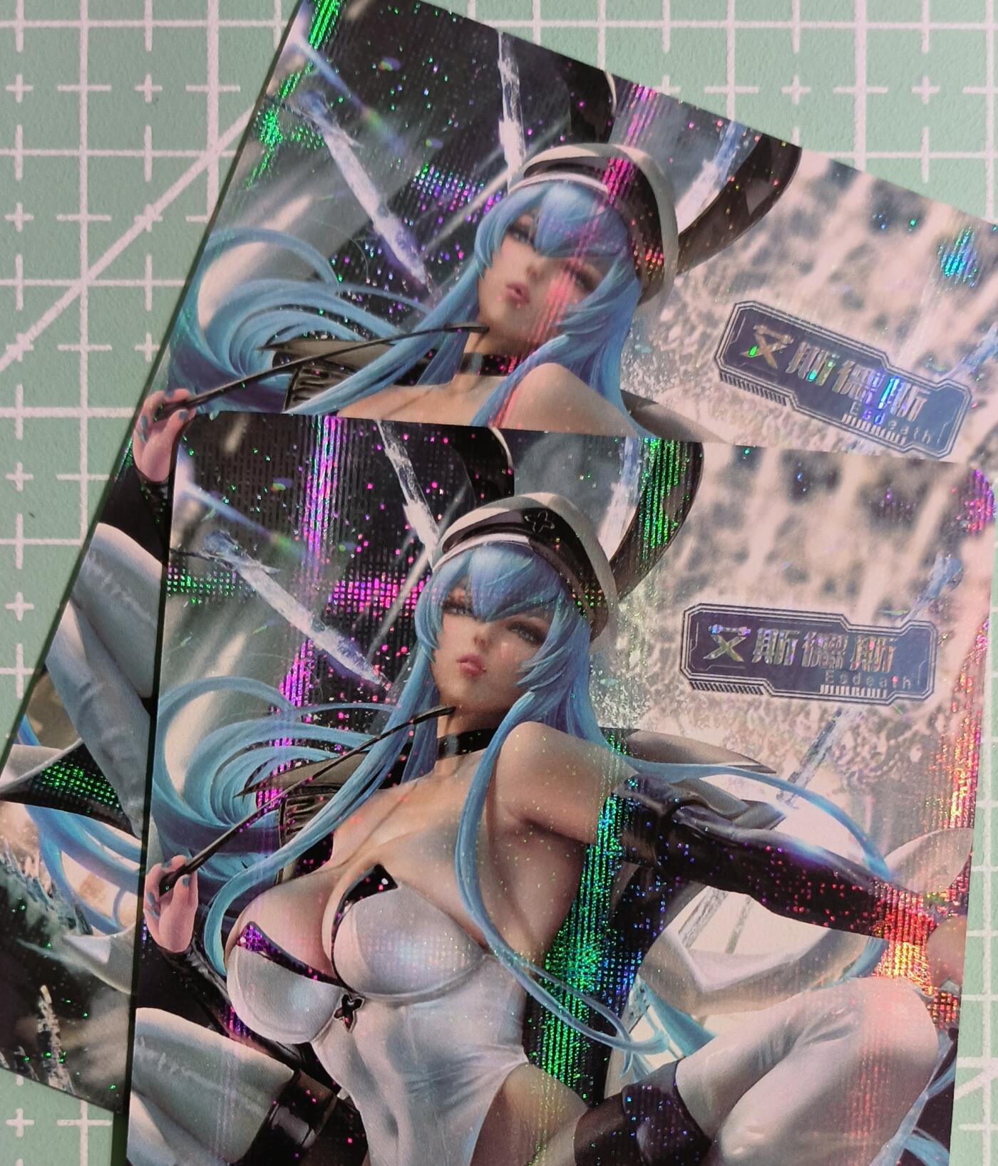 C先生卡牌 第15期 元集纪·刷子签·罐儿签·毒瘤签(持续收拍品中...) 【纱布闪】冰狗卡牌《艾斯德斯》双服饰 艺术卡