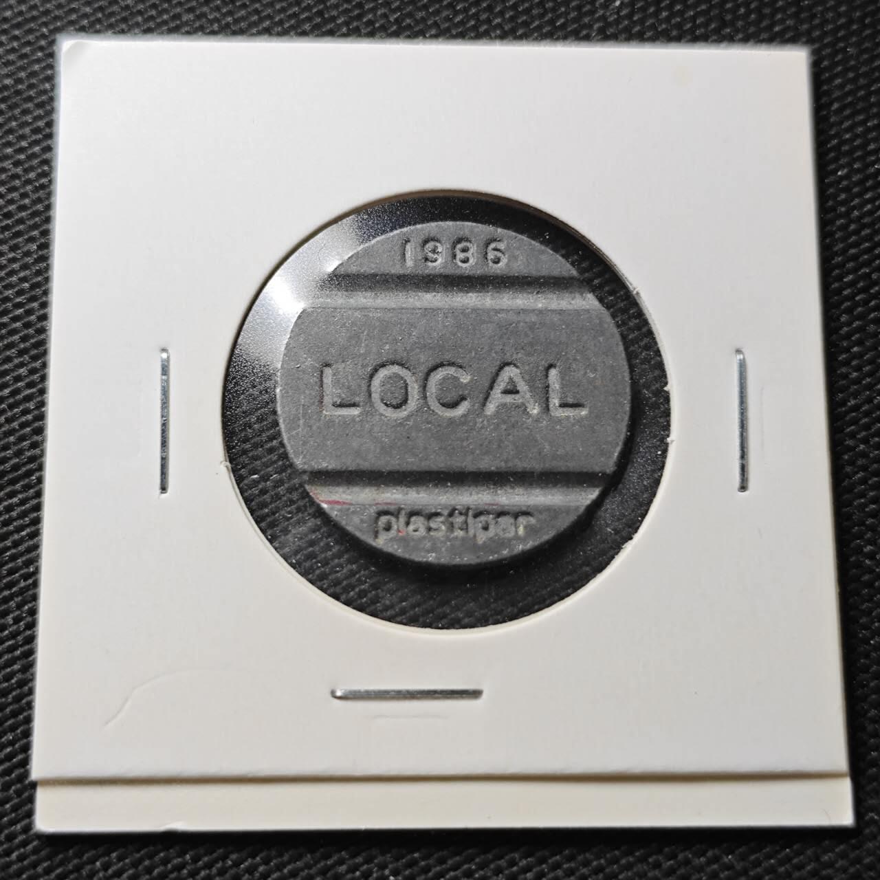 KK钱币收藏小铺  第362场  2月预留时间 周末发货  1986电话代币