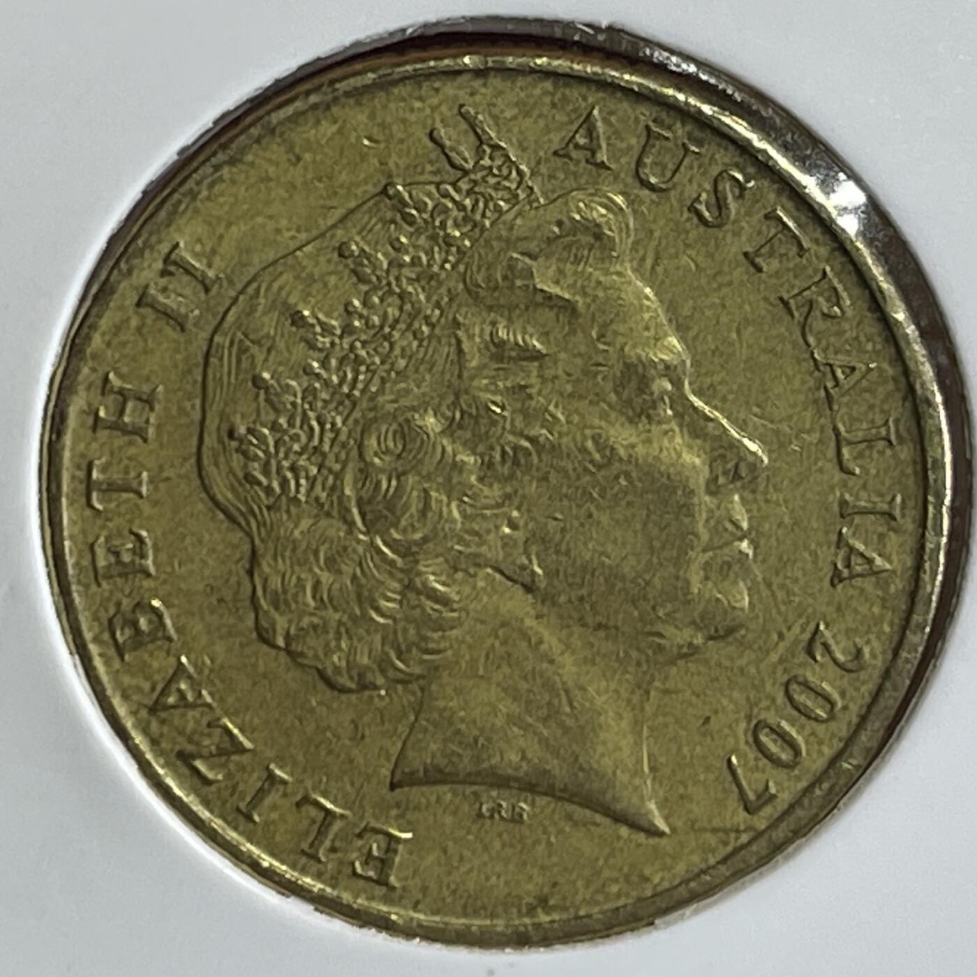 【澳大利亚硬币】限时专场 澳大利亚 2007年 1澳元 APEC峰会纪念币一枚