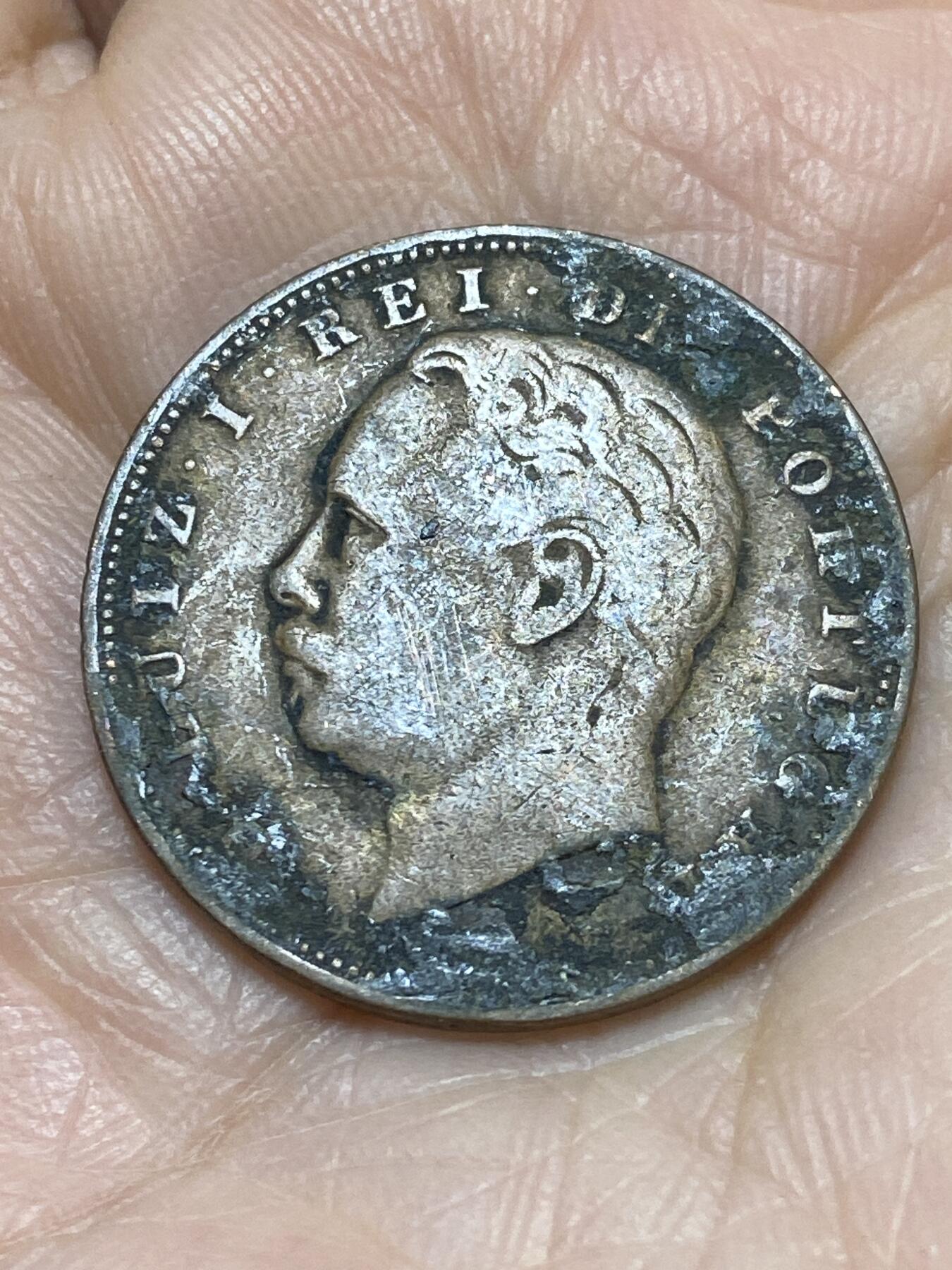 2025年第一百二十一场(总第一百四十七场）外国好品散币(免佣金) 葡萄牙王国1884年5瑞斯