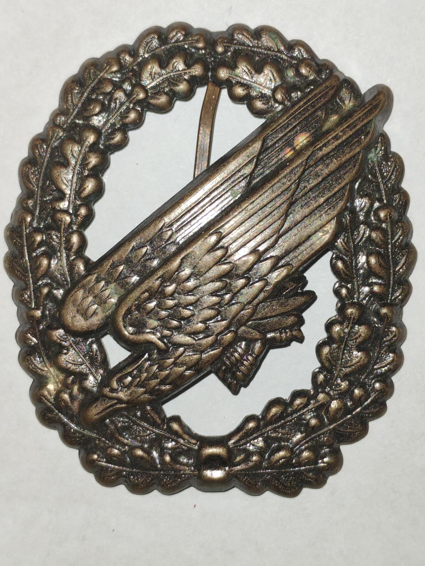 韵星假日精品2025秋季军品类拍卖会-- Rimey Holidays Boutique 2025 Autumn Militaria Sale 联邦德国（西德）空降兵证章