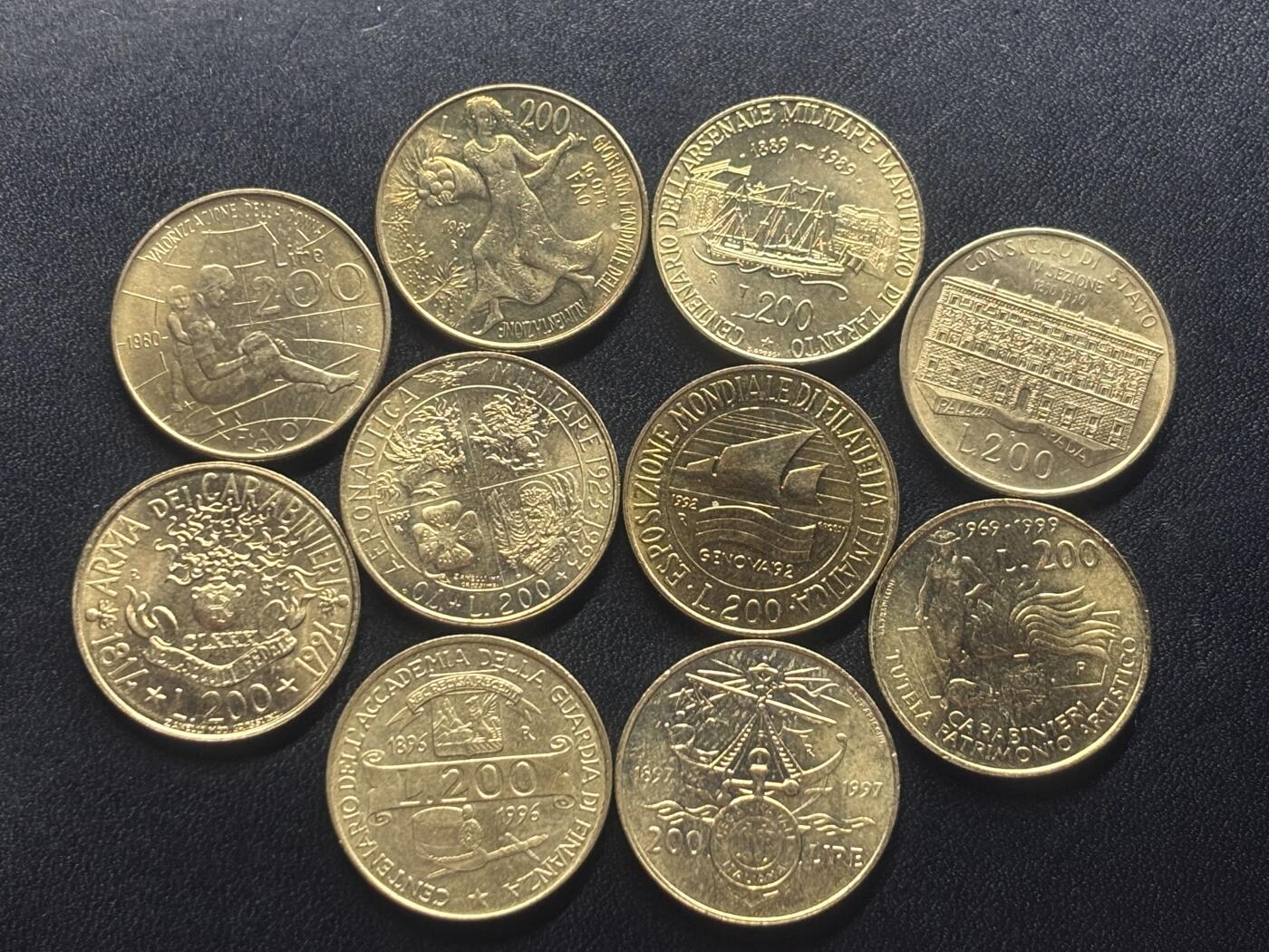 邮泉阁限时拍卖第三十四场 圣马力诺、梵蒂冈、意大利硬币专场（硬币在国外。请付邮费6元。）