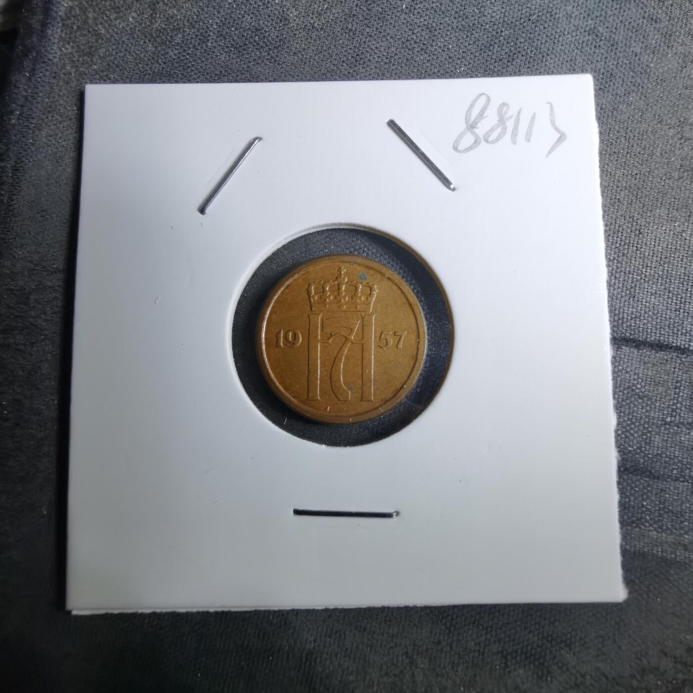 沼泽如烟--第888场 挪威1957年1欧尔