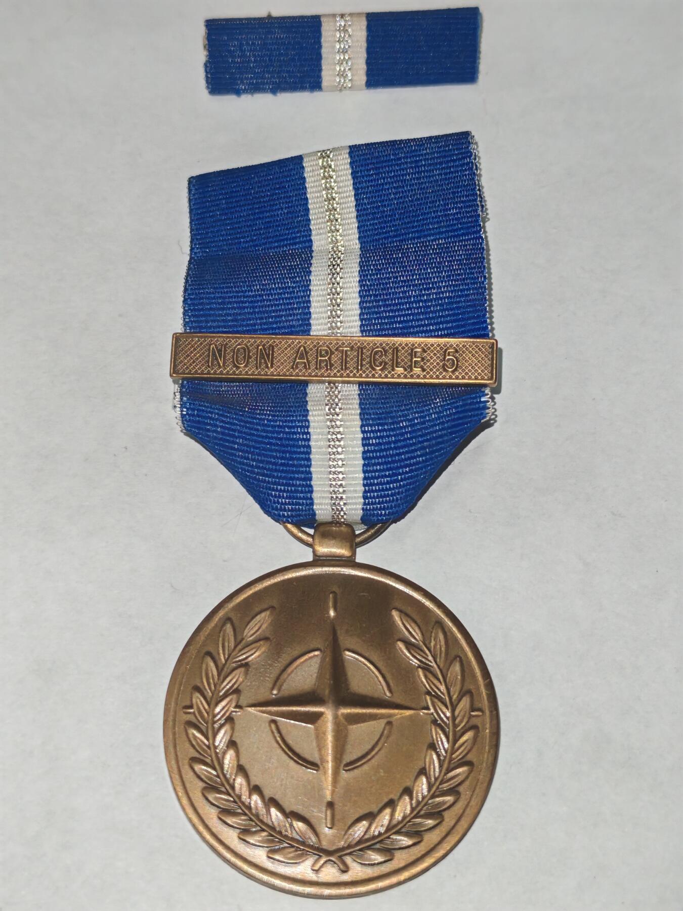 韵星假日精品2025秋季军品类拍卖会-- Rimey Holidays Boutique 2025 Autumn Militaria Sale 北大西洋公约奖章  带非第五条约勋条