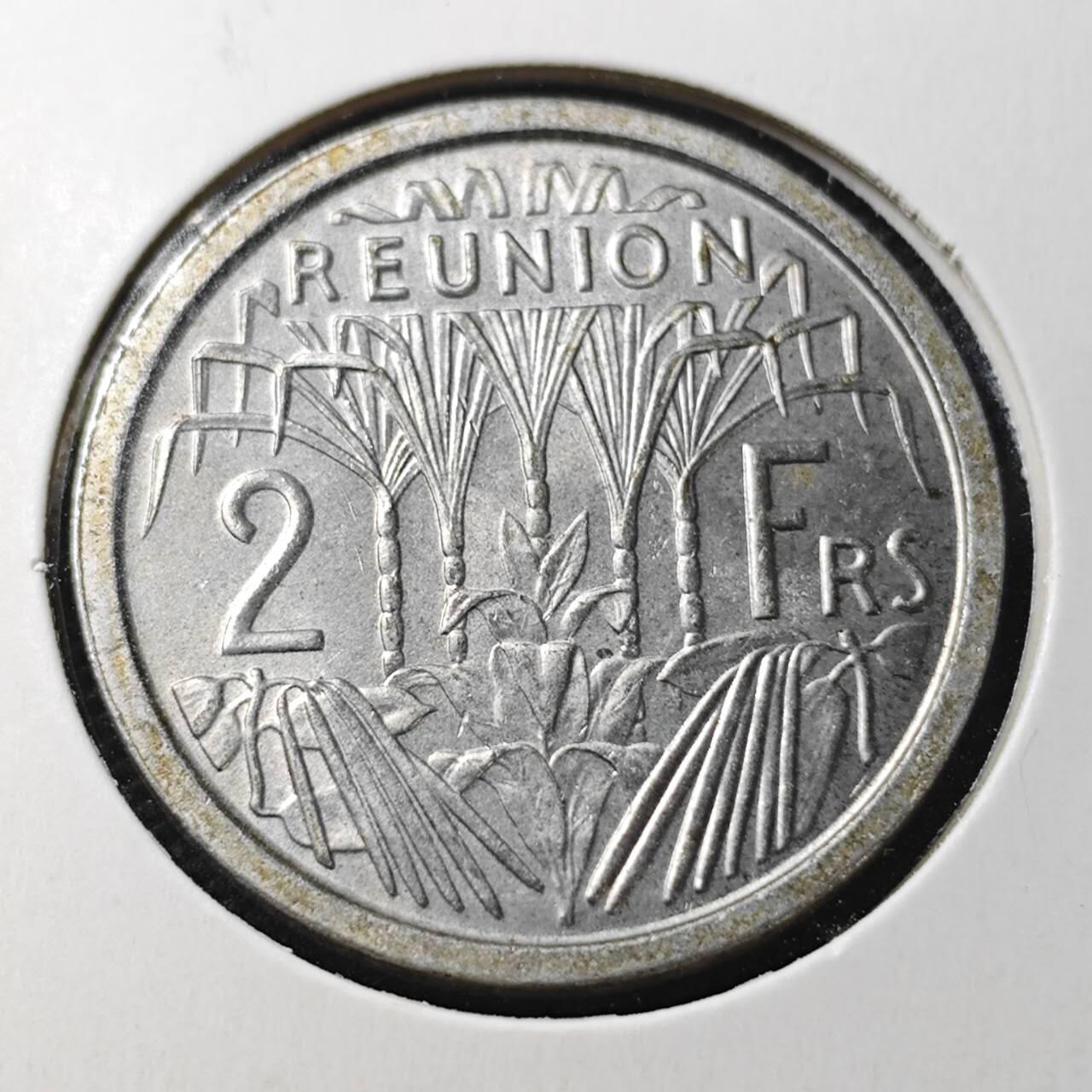 KK钱币收藏小铺  第362场  2月预留时间 周末发货  1948法属留尼旺