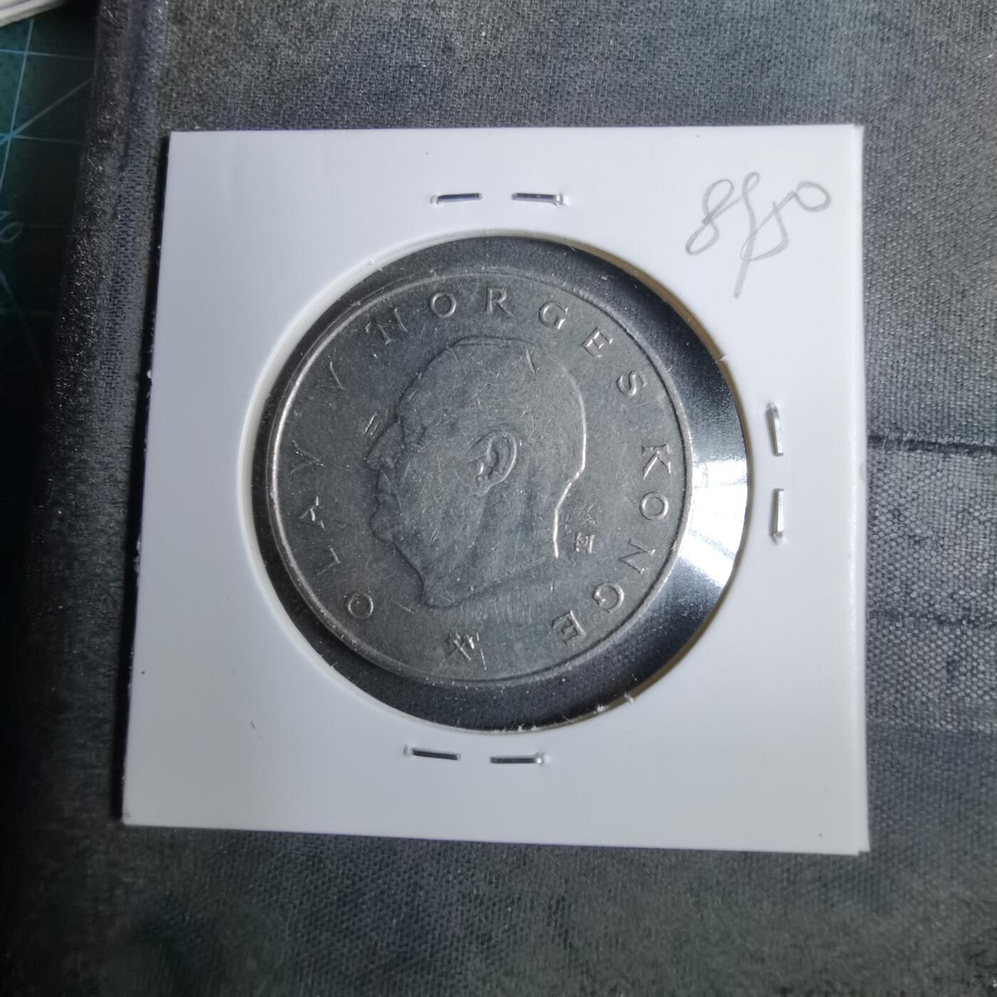 沼泽如烟--第889场 挪威1988年5克朗