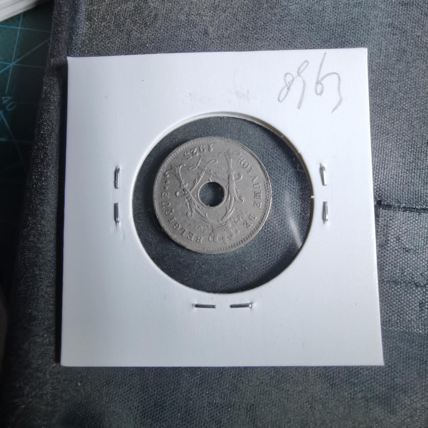 沼泽如烟--第889场 比利时1925年五分