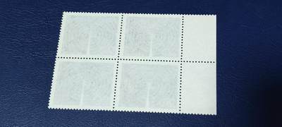 德国邮票专场，都是四方联 德国邮票四方联，1965年发行，无线电广播通信器材展览，品相如图