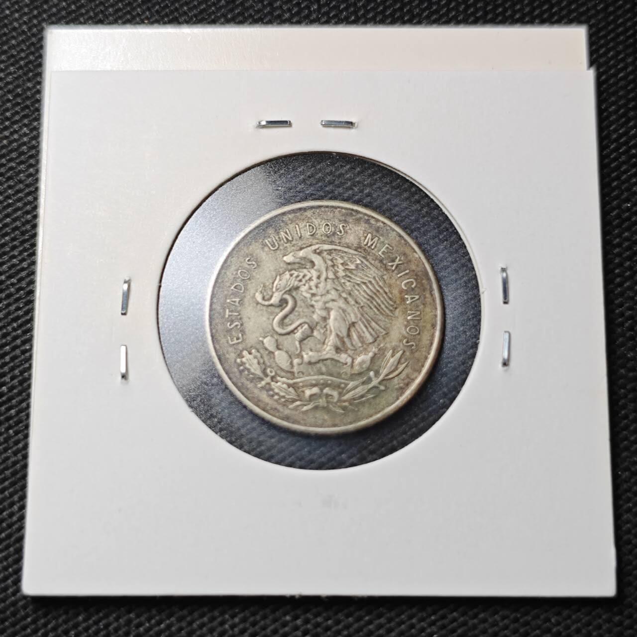 KK钱币收藏小铺  第363场  2月预留时间 周末发货  1920墨西哥20分银币