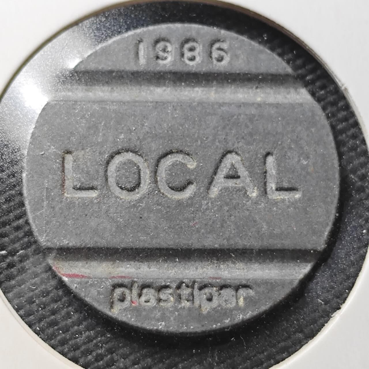 KK钱币收藏小铺  第362场  2月预留时间 周末发货  1986电话代币