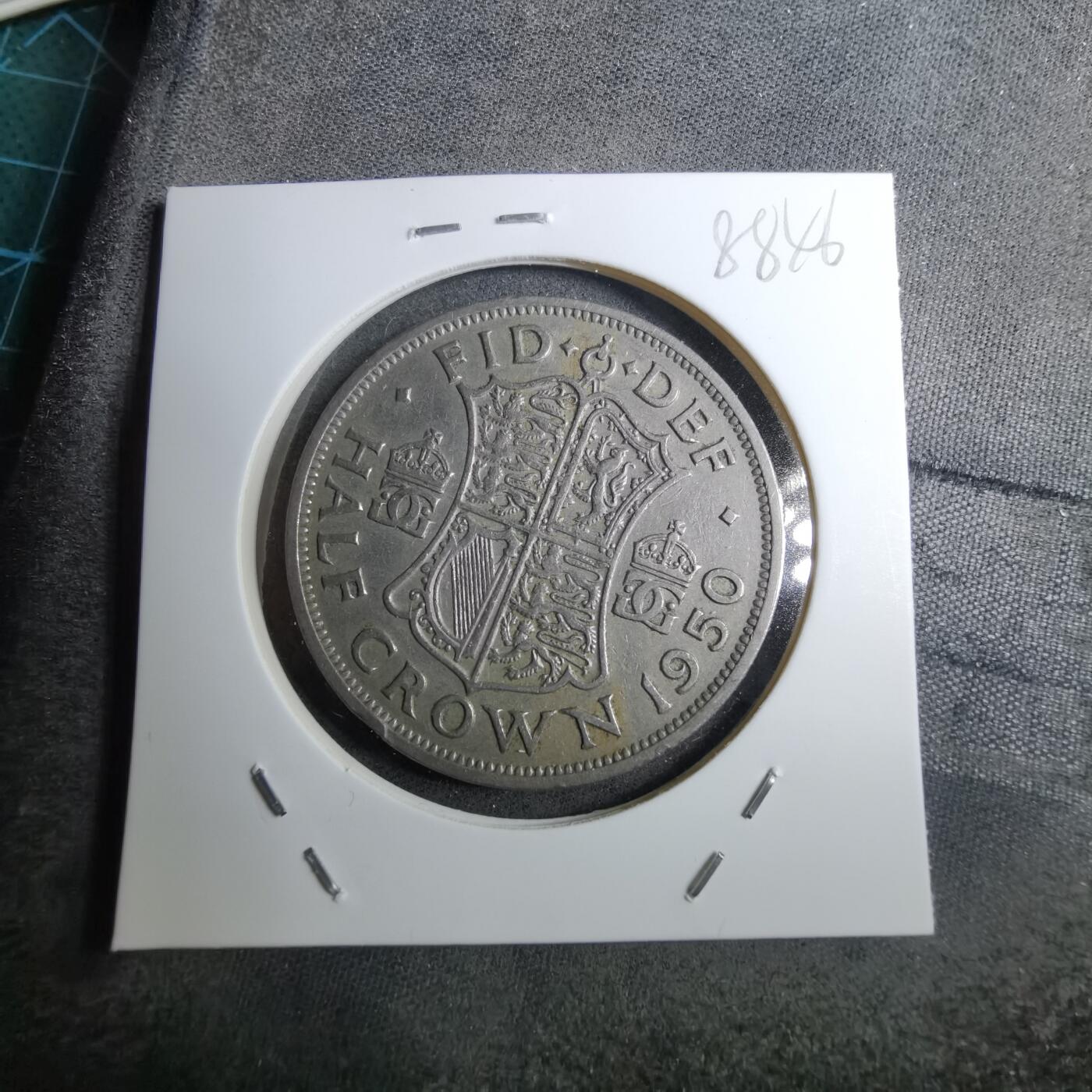 沼泽如烟--第888场 英国1950年半克朗