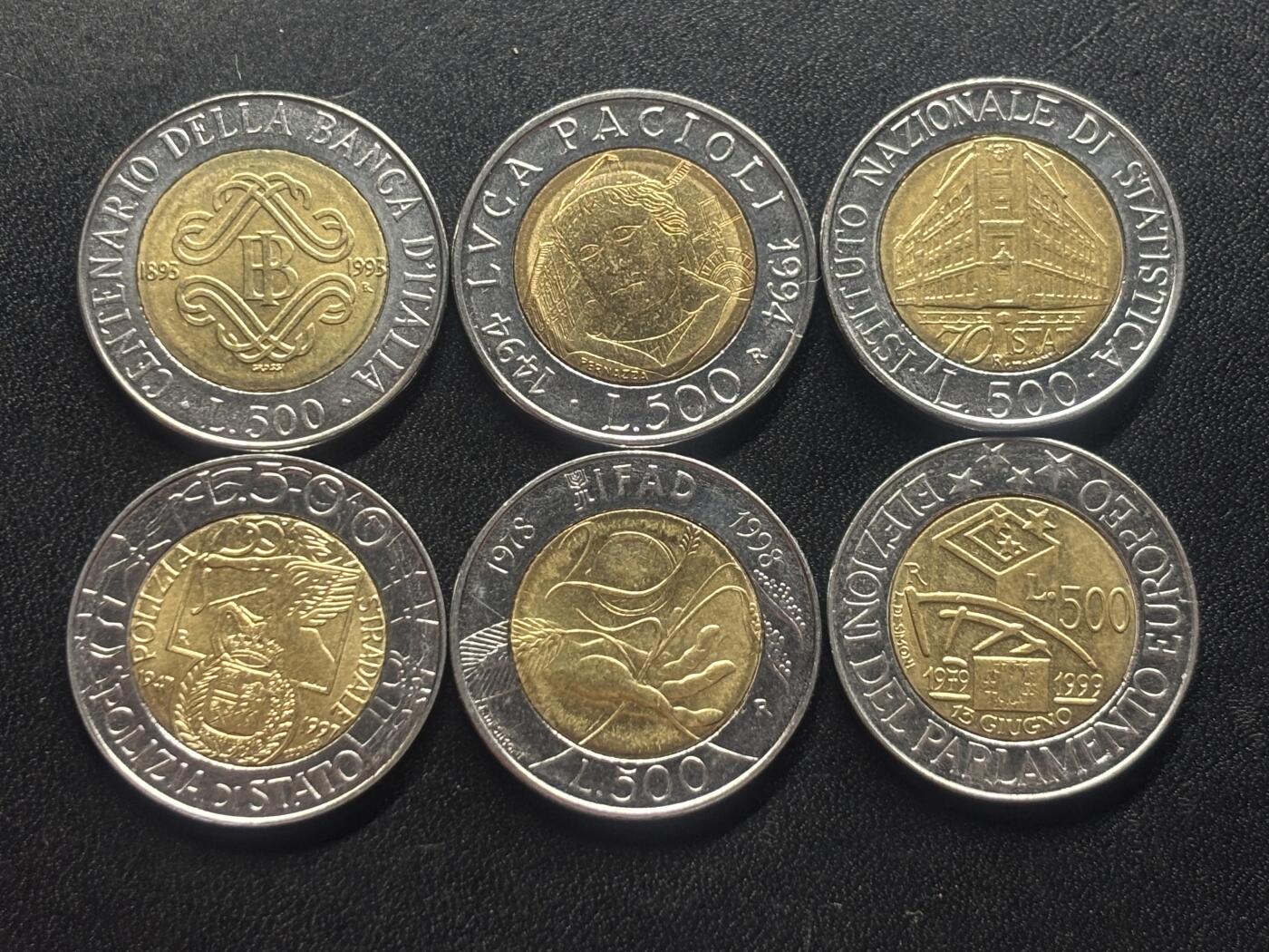 邮泉阁限时拍卖第三十四场 圣马力诺、梵蒂冈、意大利硬币专场（硬币在国外。请付邮费6元。）