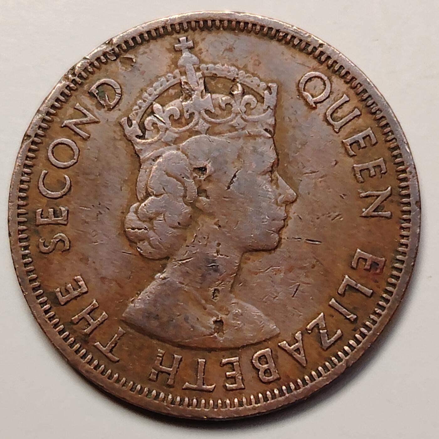 布加迪🐬～世界钱币(上海)🌾第 256 期 /  各国套币和散币 加勒比国家 1963年 1分