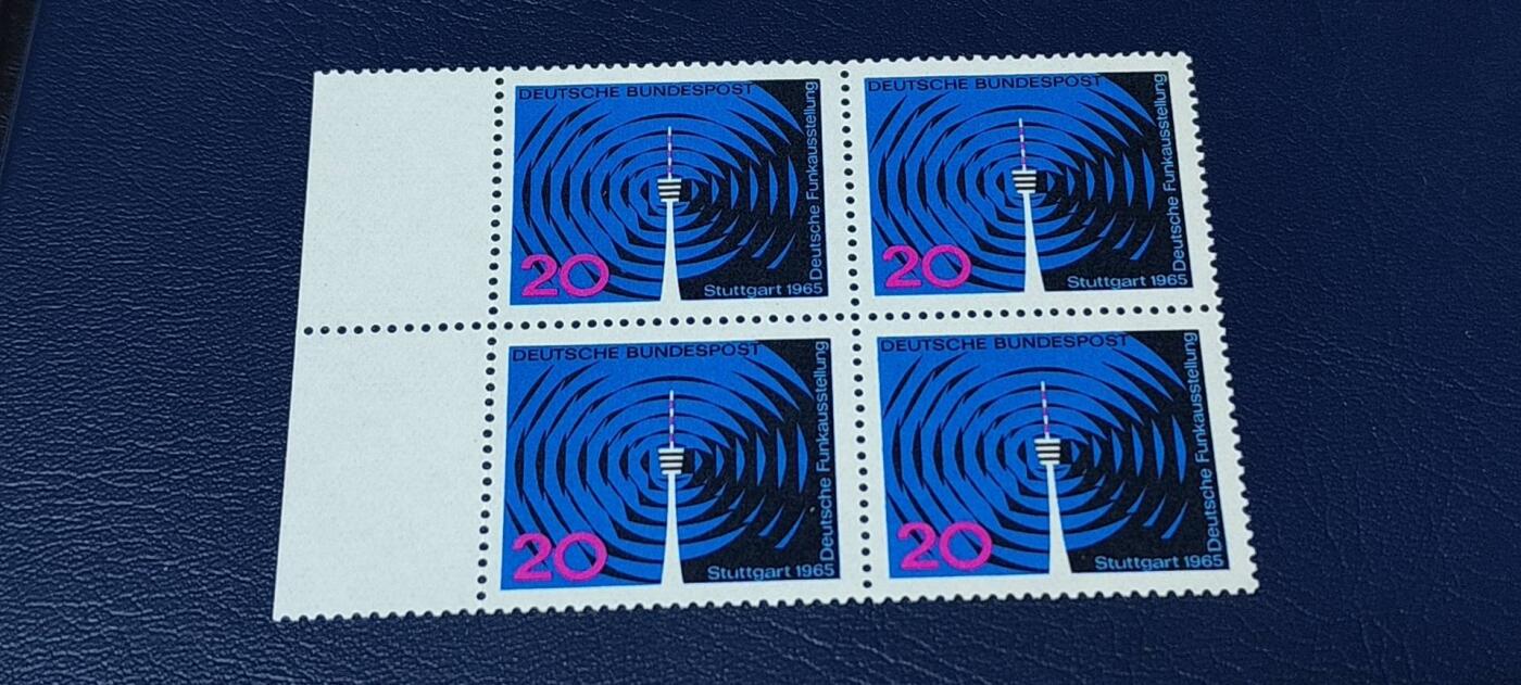 德国邮票专场，都是四方联