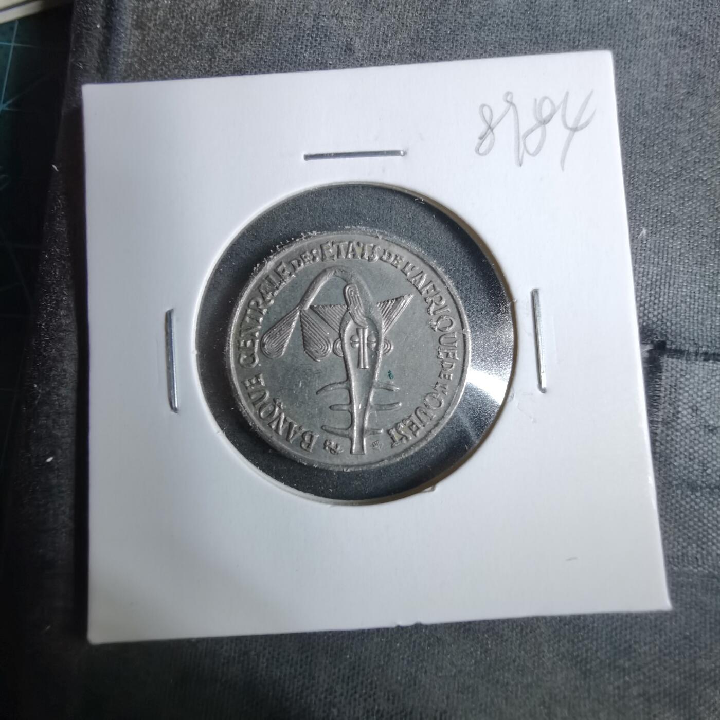 沼泽如烟--第889场 西非1972年50法郎