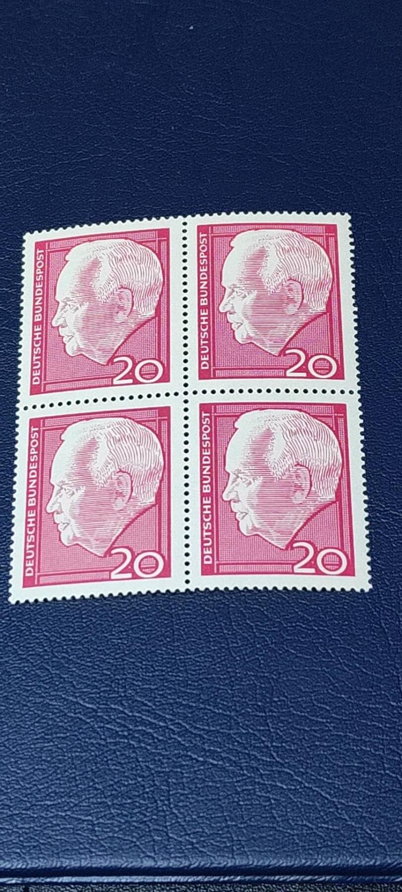 德国邮票专场，都是四方联