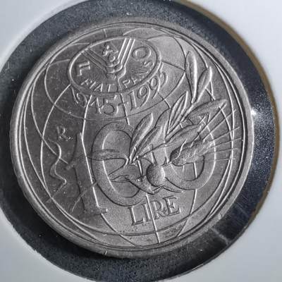 沼泽如烟--第888场 - 意大利100里拉FAO纪念币