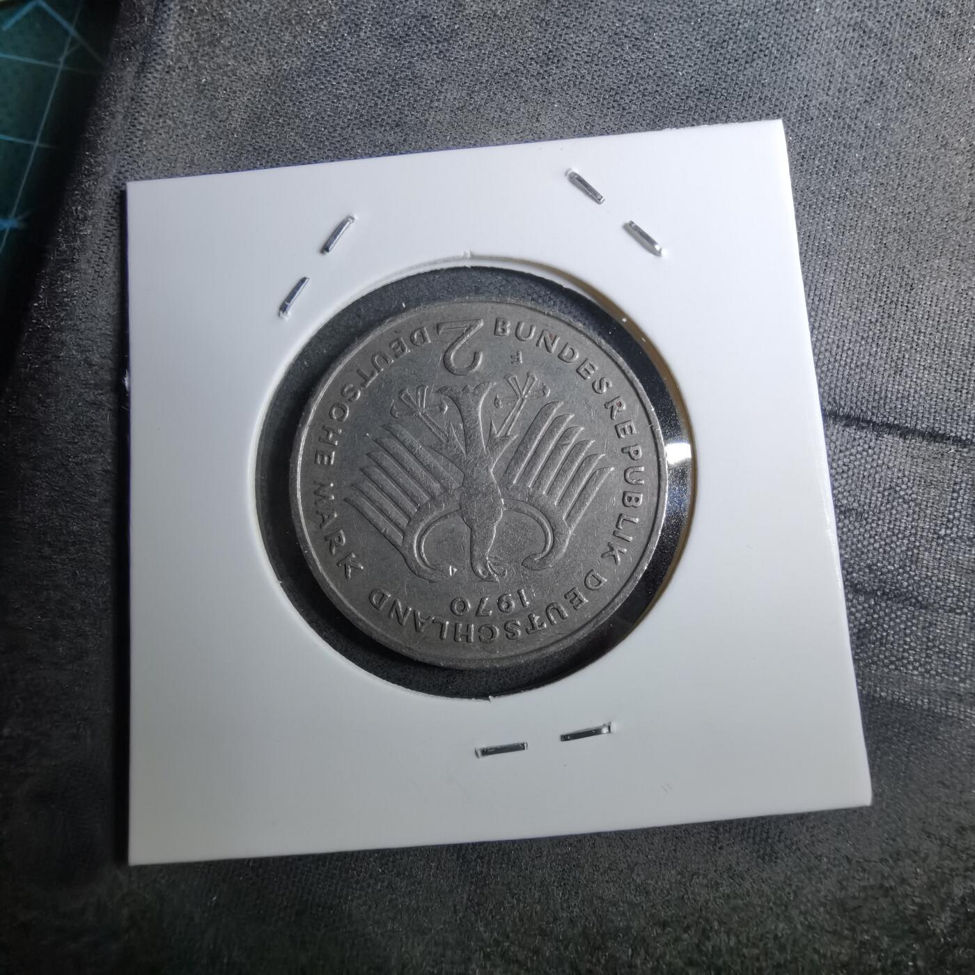 沼泽如烟--第888场 德国1970年2马克