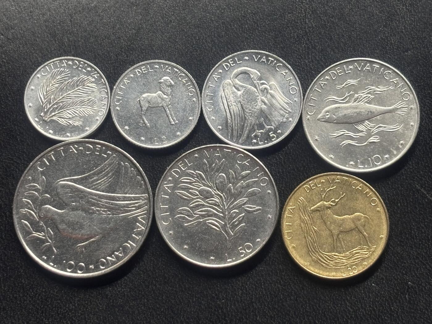 邮泉阁限时拍卖第三十四场 圣马力诺、梵蒂冈、意大利硬币专场（硬币在国外。请付邮费6元。）