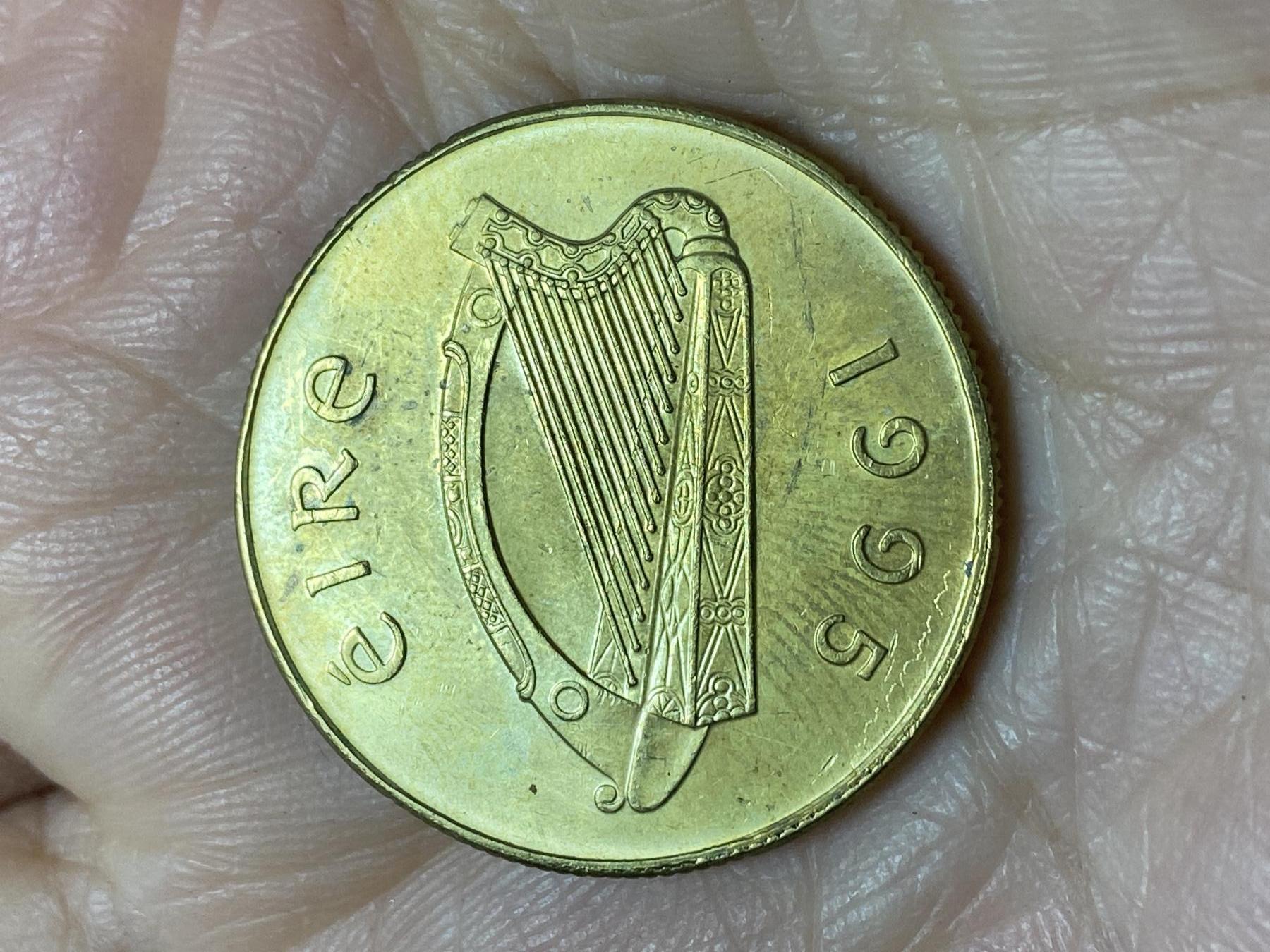 2025年第一百二十一场(总第一百四十七场）外国好品散币(免佣金) 爱尔兰🇮🇪1995年20便士(共和国时期第二套)